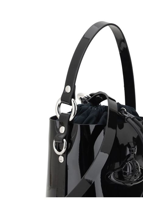 Black Daisy bucket bag Vivienne Westwood - women VIVIENNE WESTWOOD | 4C030007WL008IN404